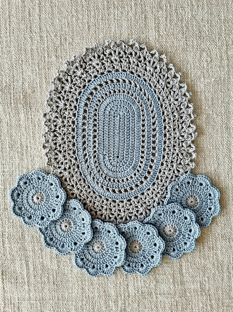 Ice Flower Coasters (set of 6)