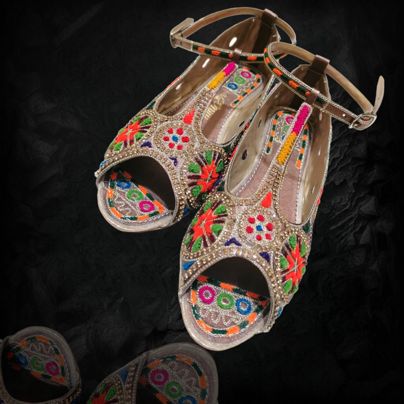 Intricate Hand crafted Sandal Nur Jahan