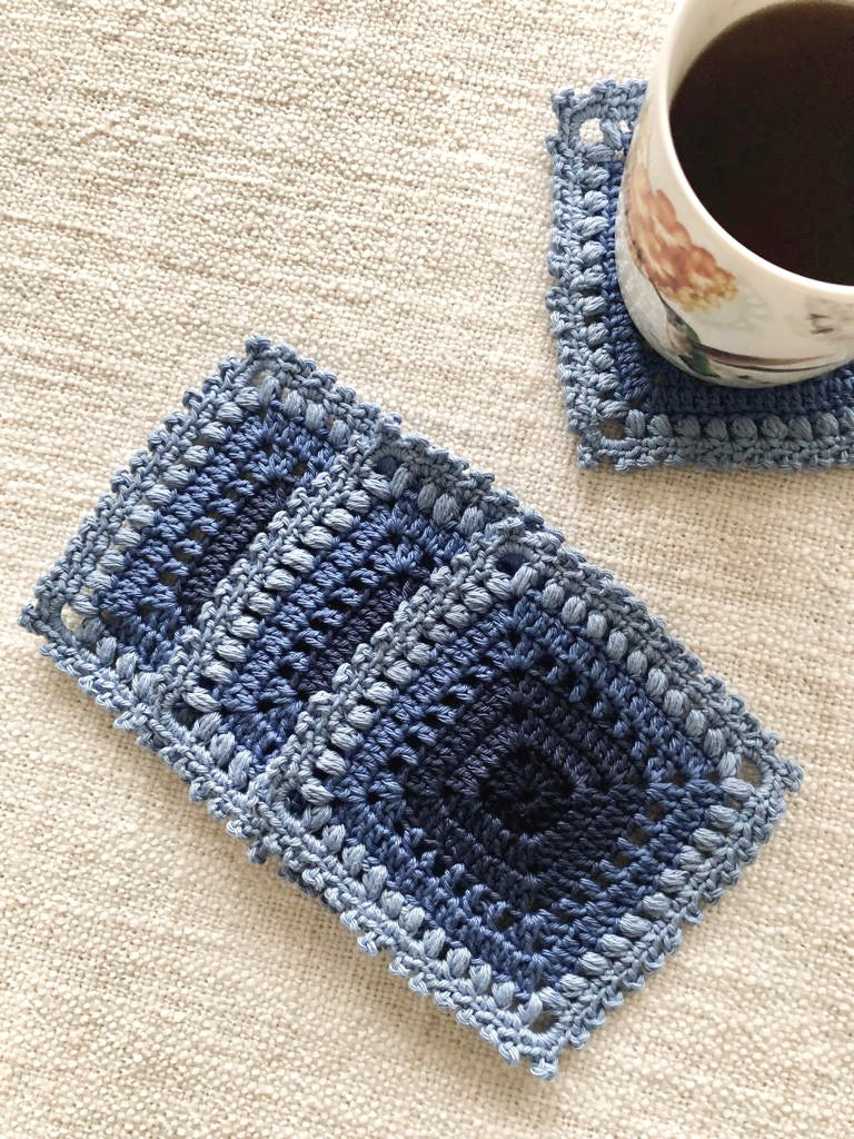 Serenity Square Coasters (set of 4)