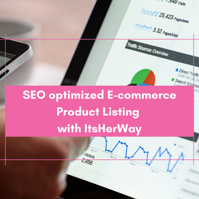 SEO optimized E-commerce Product Listing