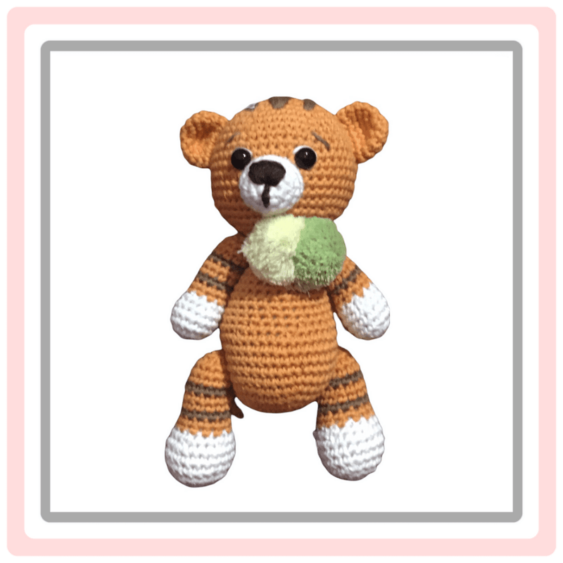 Amigurumi  Tiger and Teether